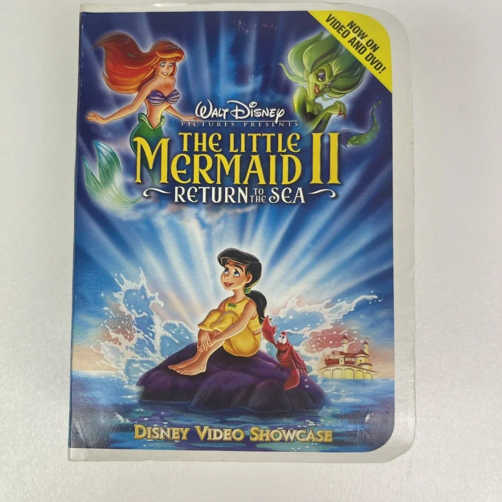 2000 McDonalds Disney Masterpiece Little Mermaid II VHS Box Penguin Happy Meal